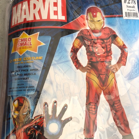 Marvel: Iron Man Muscle Children’s Costume! New! - Picture 2 of 6